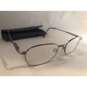 Aristar 6713 045 Charmant Eyeglass Frames Metal Gold Tortoise Flex 49-18-135